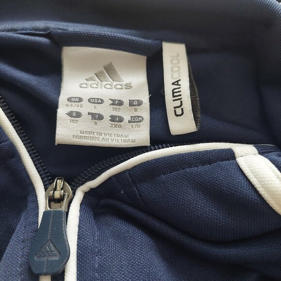 Adidas Men's Blue Local Soccer Club Chilliwack FC Track Jacket Size Large - Picture 8 of 13